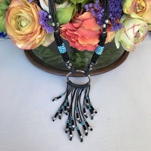 Boho Beaded Brazilian necklace.